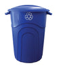 United Solutions 32 gal Plastic Garbage Can Lid Included (Pack of 6)