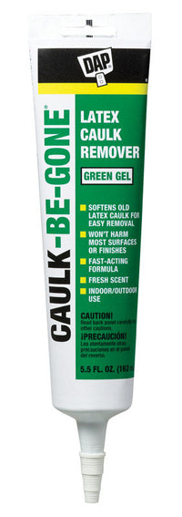 DAP Caulk-Be-Gone Indoor & Outdoor Odorless Caulk Remover 5.5 oz.