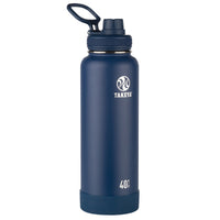 Takeya Actives 40 oz Double Wall Midnight BPA Free Water Bottle