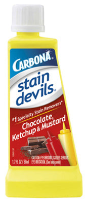 Carbona Stain Devils No Scent Stain Remover Liquid 1.7 oz. 1 pk (Pack of 6)