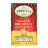 Twinings Tea - Tea Eng Breakfast Lemon - Case of 6 - 20 CT