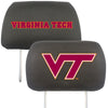 Virginia Tech Embroidered Head Rest Cover Set - 2 Pieces