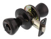 Ultra Security Oil Rubbed Bronze Bed and Bath Knob Right or Left Handed