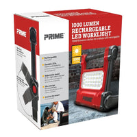 Prime 1000 lm LED Rechargeable Stand (H or Scissor) Work Light