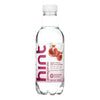 Hint Water - Unsweetened Pomegranate - Case of 12 - 16 fl oz