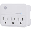 GE Grounded 3 outlets Outlet Tap Surge Protection 1 pk