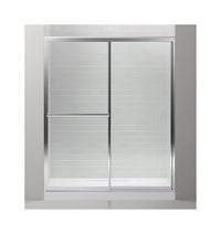 Sterling  Prevail  48.9 in. W x 70.3 in. H Framed  Silver  Shower Door