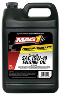 15W-40 Diesel Oil, High Detergency, 1-Gallon (Pack of 3)