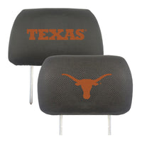 University of Texas Embroidered Head Rest Cover Set - 2 Pieces