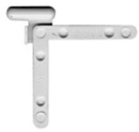 Prime-Line  White  Plastic  Tilt Key  3/16 in. W x 3/16 in. L For Storm Window 20 pk