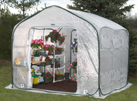 Flowerhouse FHFH700 9' Farm House Easy Pop-Up Greenhouse