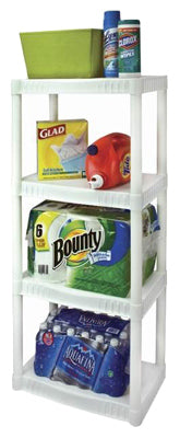 Maxit  48 in. H x 24 in. W x 12 in. D Resin  Shelving Unit