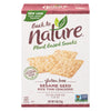 Back To Nature Sesame Seed Rice Thin Crackers - Rice and Sesame Seeds - Case of 12 - 4 oz.