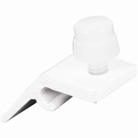 Prime-Line  White  Aluminum/Plastic  Panel Clip  For 1/2 inch 4 pk