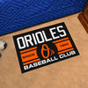 MLB - Baltimore Orioles Script Uniform Rug - 19in. x 30in.