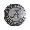 University of Alabama Seal 3D Chromed Metal Emblem