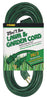 Prime Outdoor 25 ft. L Green Extension Cord 16/3 SJTW