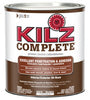 Kilz L101314 1 Qt White Interior/Exterior Oil Based Primer, Sealer & Stainblocker (Pack of 6)