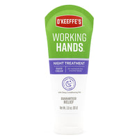 O'Keeffe's Working Hands White Night Treatment Hand Cream 3 oz. 1 pk (Pack of 5)