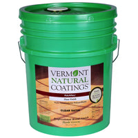 Vermont Natural Coatings  PolyWhey  Satin  Clear  Water-Based  Floor Finish  5 gal.