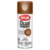 Krylon  Dual  Hammered  Copper  Paint + Primer Spray Paint  12 oz. (Pack of 6)