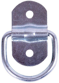 Bolt-On D-Ring, 1-1/8 x 1-1/8-In., 2-Pk.