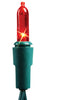 Celebrations LED Mini Red 50 ct String Christmas Lights 12.25 ft.