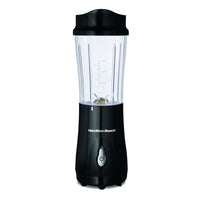 Hamilton Beach Black/Clear Plastic Blender 14 oz 1 speed