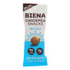 Biena Chickpea Snacks - Sea Salt - Case of 10 - 1.2 oz.