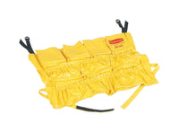 Rubbermaid 20.5 in. H Vinyl Bag 12 pocket Yellow 1 pc