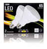 Feit Electric BR30 E26 (Medium) LED Bulb Soft White 65 W 2 pk