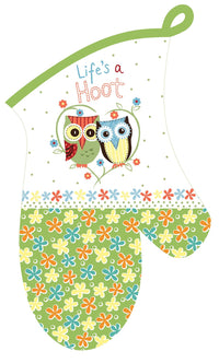 Kay Dee R1235 Life'S A Hoot Oven Mitt (Pack of 3)