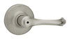 Kwikset 93001-881 Satin Nickel Dorian Bed & Bath Privacy Lever