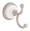 Franklin Brass Bellini 7.9 in.   H X 5.1 in.   W X 3.2 in.   L Chrome White Robe Hook