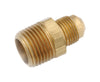 Anderson Metals 1/2 in.   Flare  T X 1/2 in.   D MIP  Brass Half Union