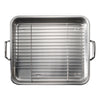 16.5 in Prima Stainless Steel Roasting Pan - Includes Basting Grill