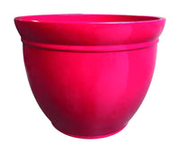 Southern Patio Kittredge 12.83 in.   H X 17.5 in.   W Resin Traditional Planter Red (Pack of 6).