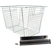 Organized Living 7510-1413-34 13" Chrome Basket (Pack of 3)