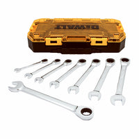 8-Pc. SAE Ratcheting Combination Wrench Set