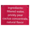 True Nopal Cactus Water - Case of 12 - 33.8 oz.