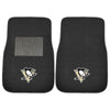 NHL - Pittsburgh Penguins Embroidered Car Mat Set - 2 Pieces