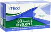 Meadwestvaco 75212 3-5/8 X 6-1/2 #6-3/4 Security Envelopes 80 Count