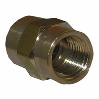 Pipe Fitting, Coupling, Lead-Free Brass, 1/4-In. FPT (Pack of 6)