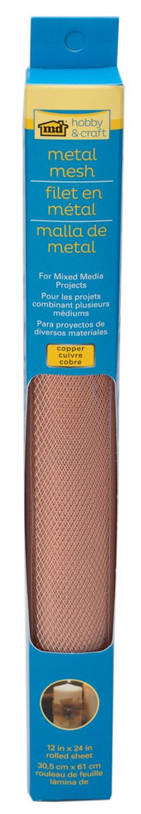 M-D 57504 12" X 24" Copper Metal Mesh Sheets