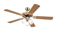 Westinghouse  Vintage  52 in. Antique Brass  Indoor  Ceiling Fan