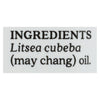 Aura Cacia - Ess Oil May Chang - 1 Each - .5 FZ