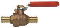 SharkBite 1/2 in.   Brass Crimp Ball Valve