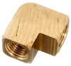 Amc 756100-04 1/4" Brass Lead Free 90º Elbow