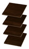 Easy Track 12 in. W X 14 in. D Truffle Wood Shelf