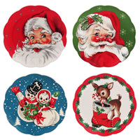 Mr. Christmas Assorted Vintage Christmas Plates